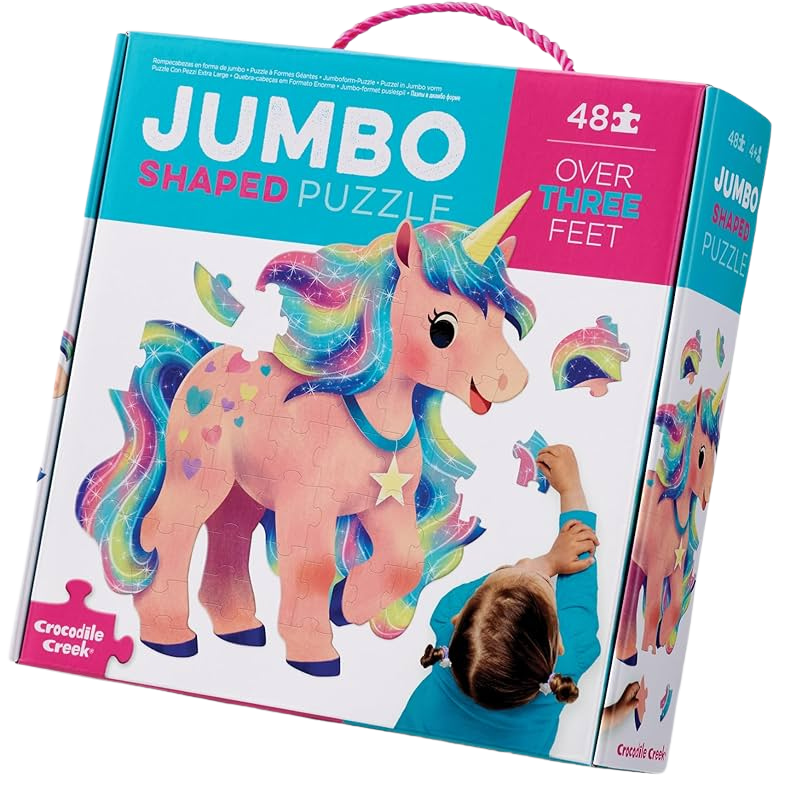 Jumbo Shaped Puzzle: Unicorn