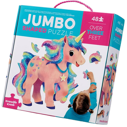 Jumbo Shaped Puzzle: Unicorn