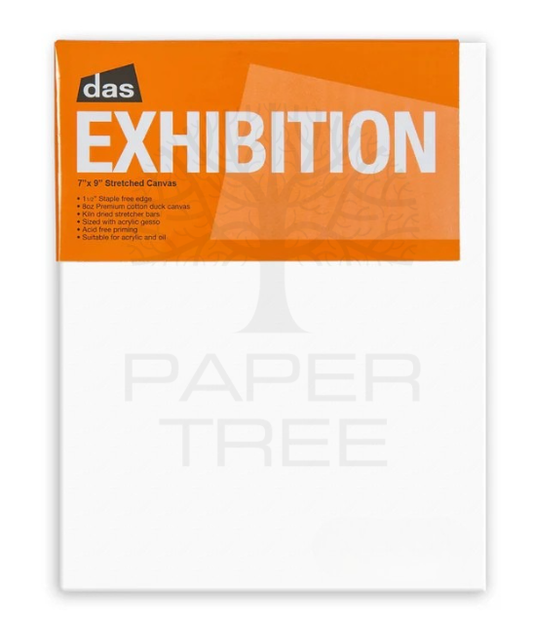 Das Exhibition 1.5'' Stretched Canvas 7x9''
