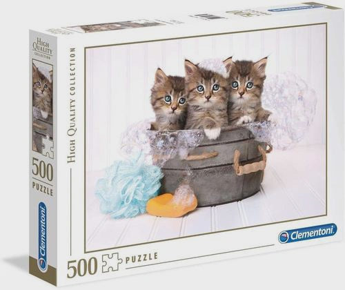 Kittens and Soap - 500 piece puzzle