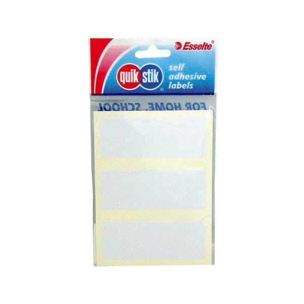 QUIKSTIK HS RECT PERM 29X76MM WHITE