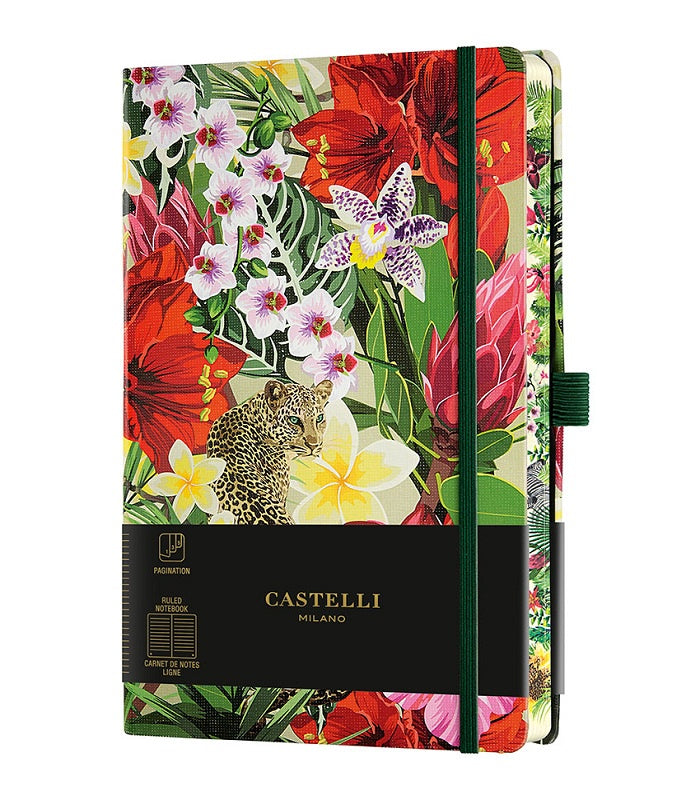 Castelli Milano Notebook Eden Leopard A5