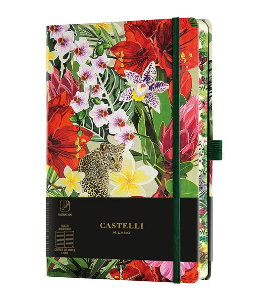 Castelli Milano Notebook Eden Leopard A5