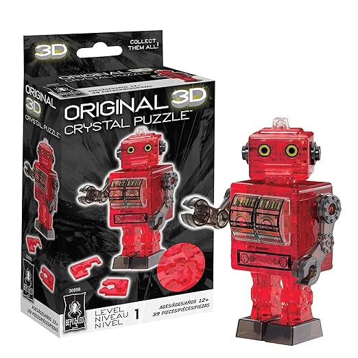 Crystal Puzzle - Tin Robot