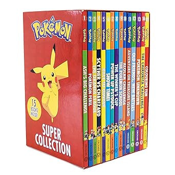 Pokemon Super 15 Book Collection
