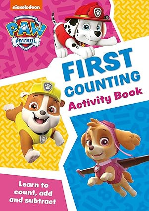 PAW Patrol First Counting Activity Book: Get Set for School!