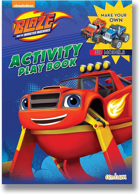 Blaze Pressout & Play Activity Book (B