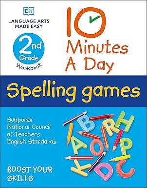 10 Minutes A Day Spelling Games 2Nd Grade