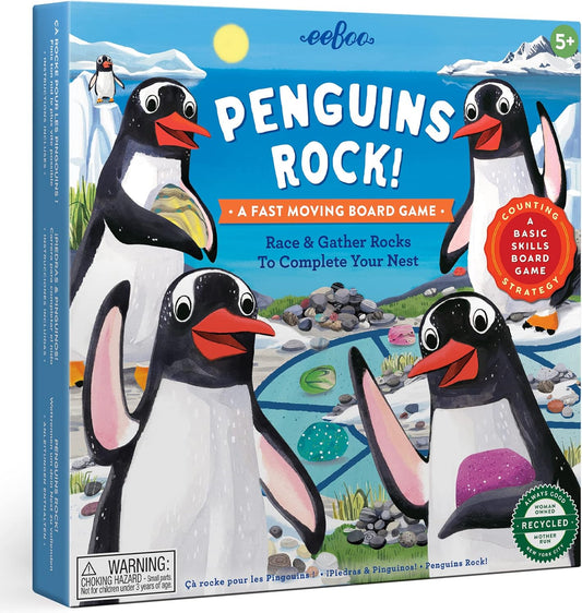 Penguins rock board game