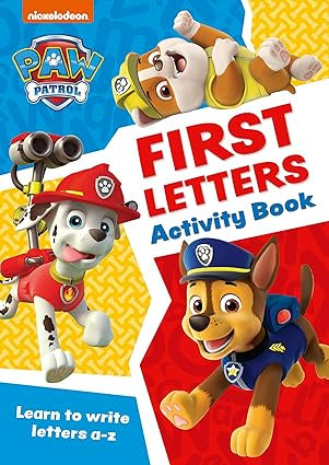PAW Patrol First Letters Activity Book: Get Set for School!