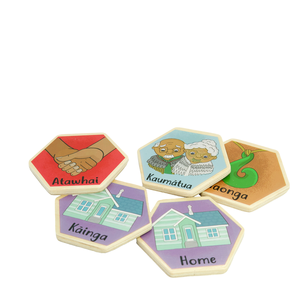 Wooden Tile Memory Game - Moana Rd