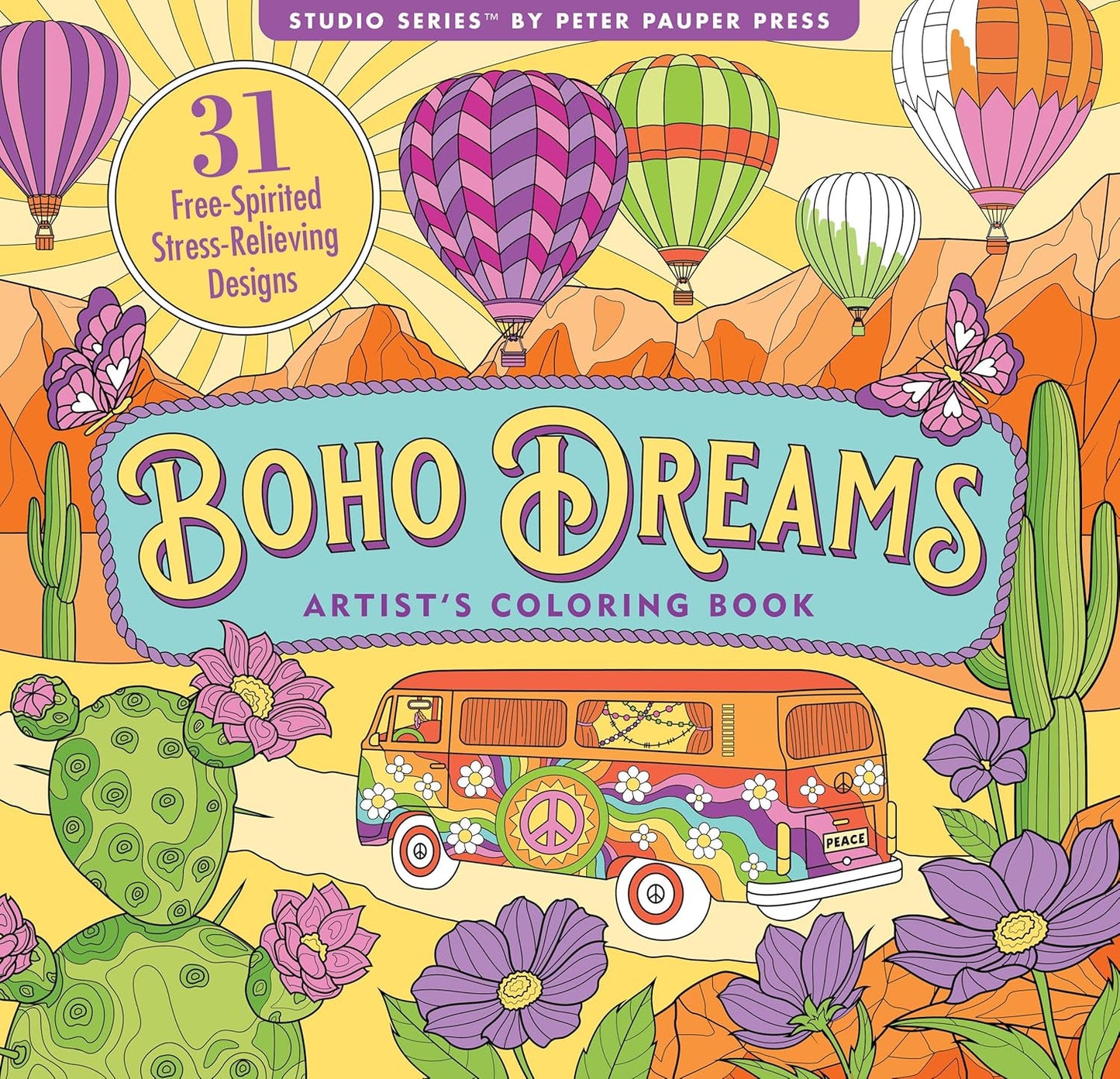 Artist's Adult Coloring Book