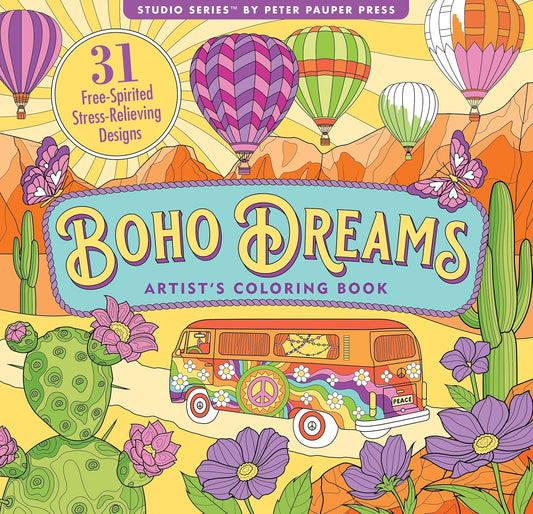 Artist's Adult Coloring Book