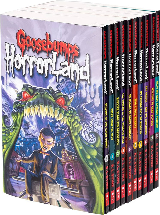 Goosebumps Horrorland 10 Book Set