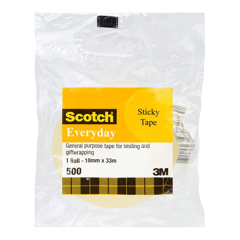 Scotch Everyday Tape 18Mm X 33M