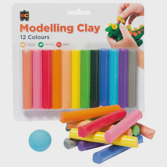 Modelling Clay - 12 Colours