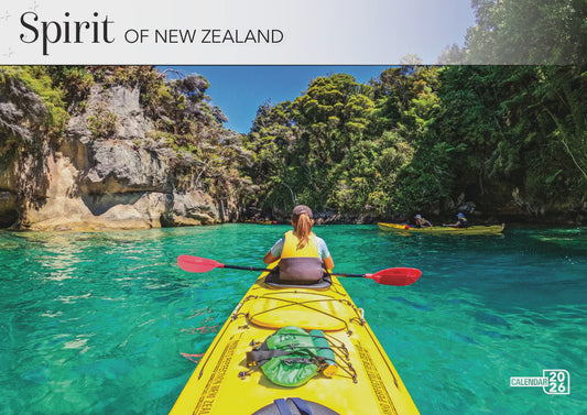 Calendar 2026 297x210mm Spirit of New Zealand
