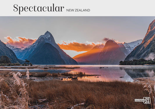 Calendar 2026 297x210mm Spectacular New Zealand