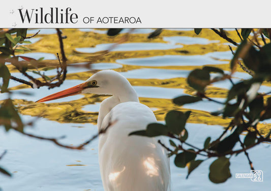 Calendar 2026 297x210mm Wildlife of Aotearoa
