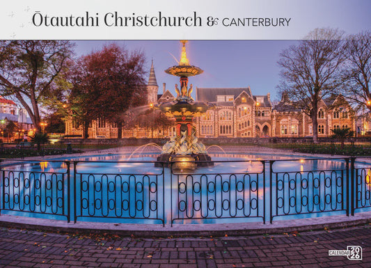 Calendar 2026 297x210mm Christchurch