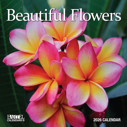 Calendar 2026 300x300mm Beautiful Flowers