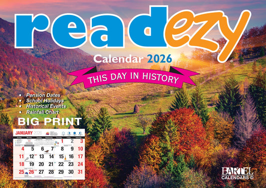 Calendar Readezy 2026 304x215mm