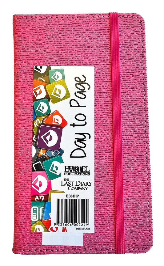 2026 Diary Becall B6 Day to Page Casebound  Assorted