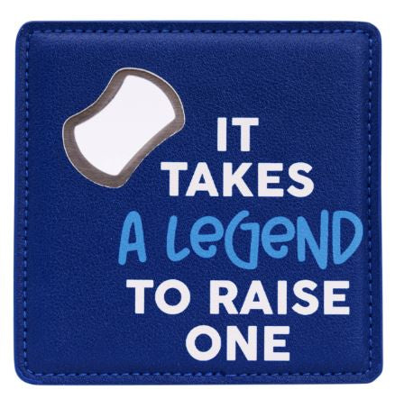 Fathers Day Bottle Opener Coaster