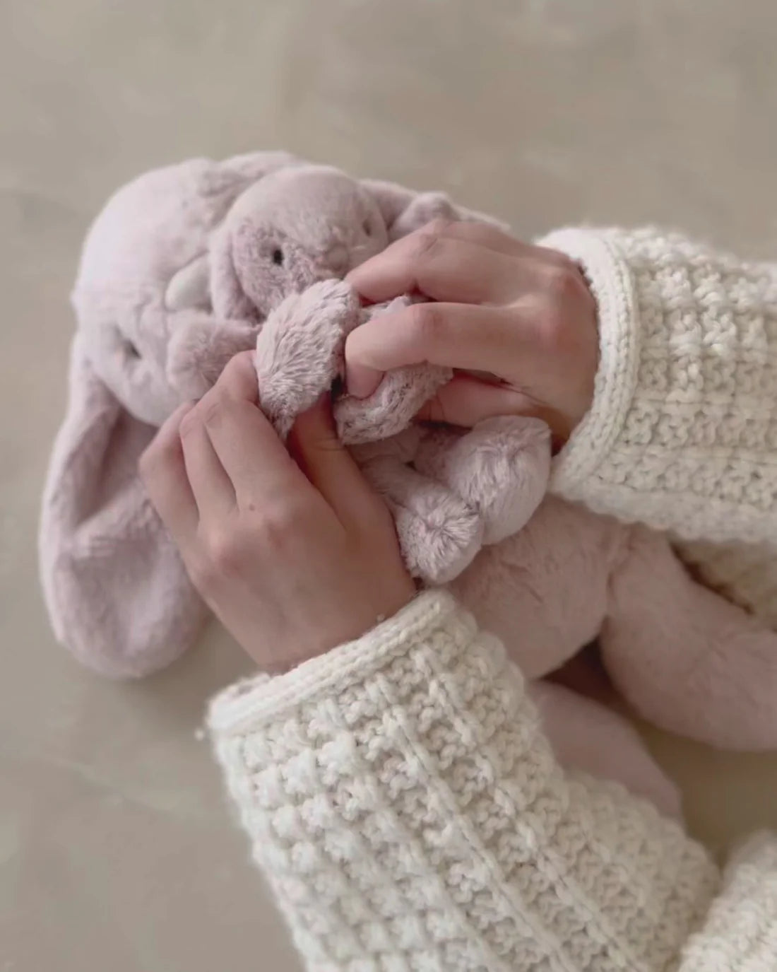 Snuggle Bunnies Frankie the Hugging Bunny Blush - Jamie Kay
