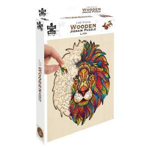 Wooden jigsaw puzzle 145p Lion