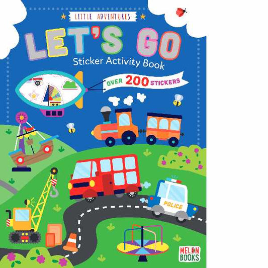 Little Adventures Lets Go Sticker Activity