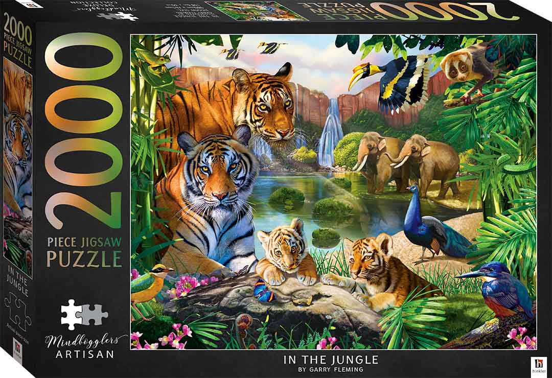 Mindbogglers Artisan: In The Jungle 2000pc Jigsaw