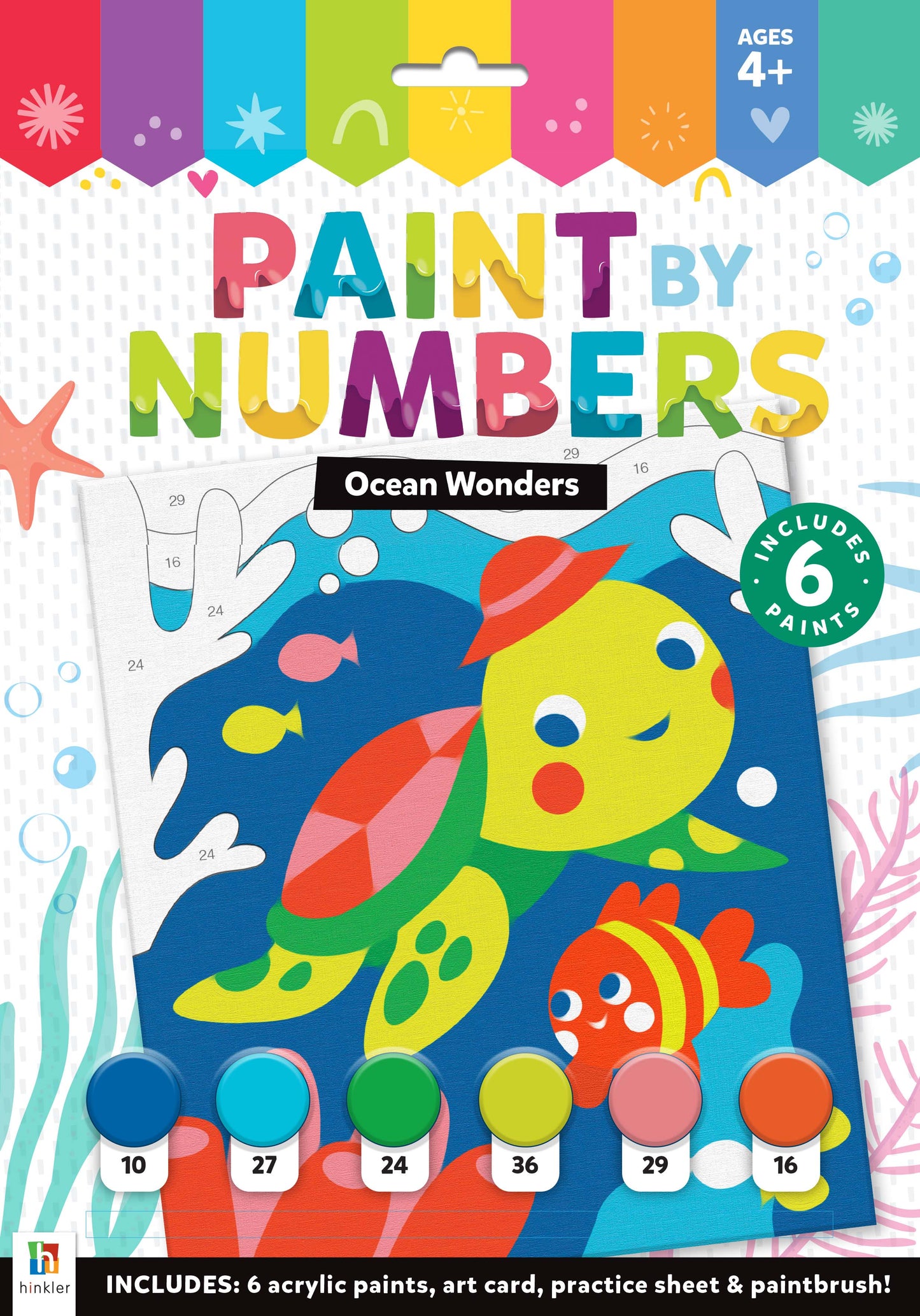 Paint by Numbers Ocean Wonders