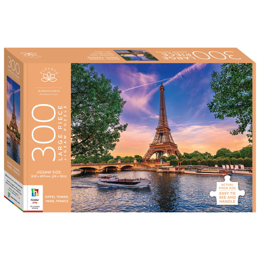 Elevate 300 Large Piece Jigsaw Puzzle - Eiffel Tower