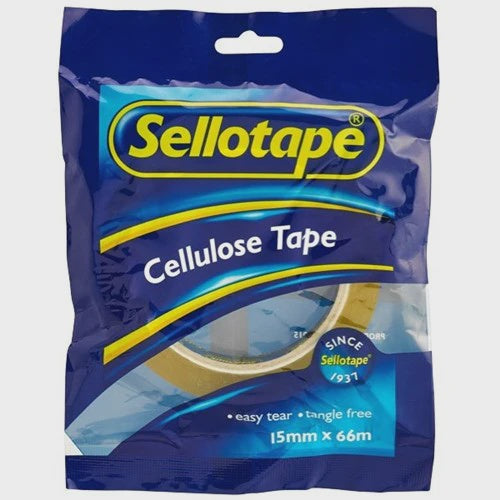 Sellotape Cellulose Tape 15mm x 66m