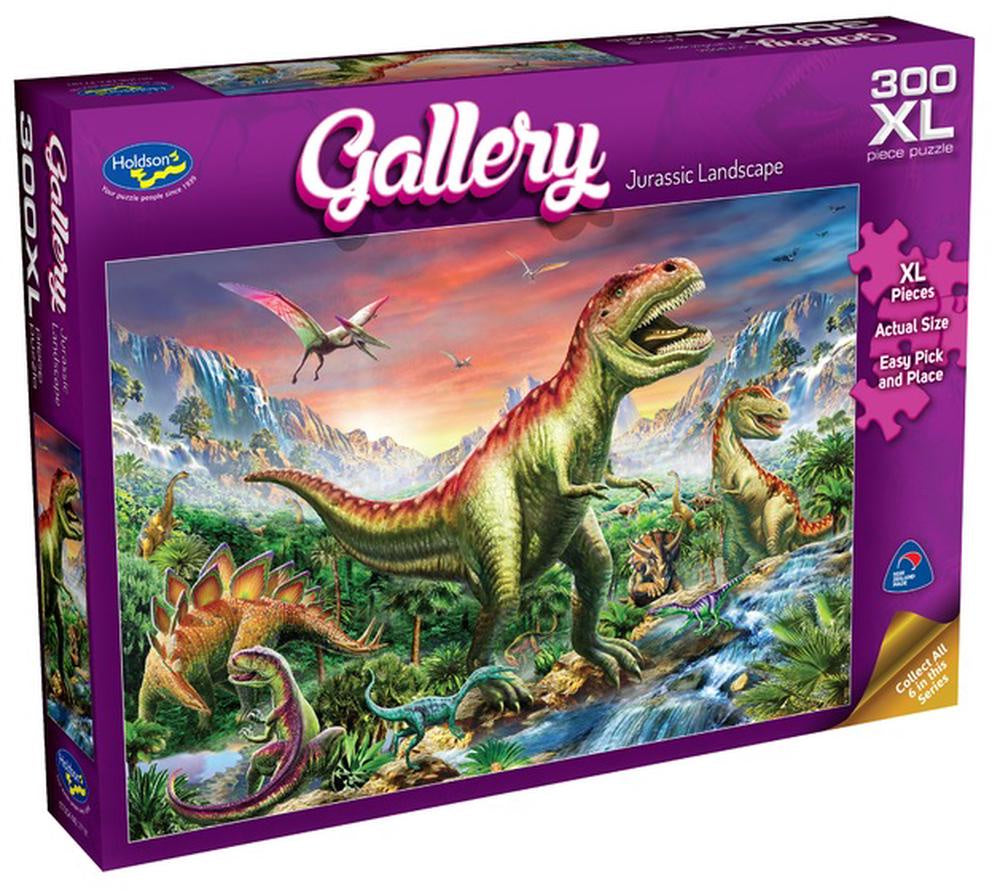 Holdson Gallery Jurassic Landscape XL Jigsaw Puzzlee 300 Piece