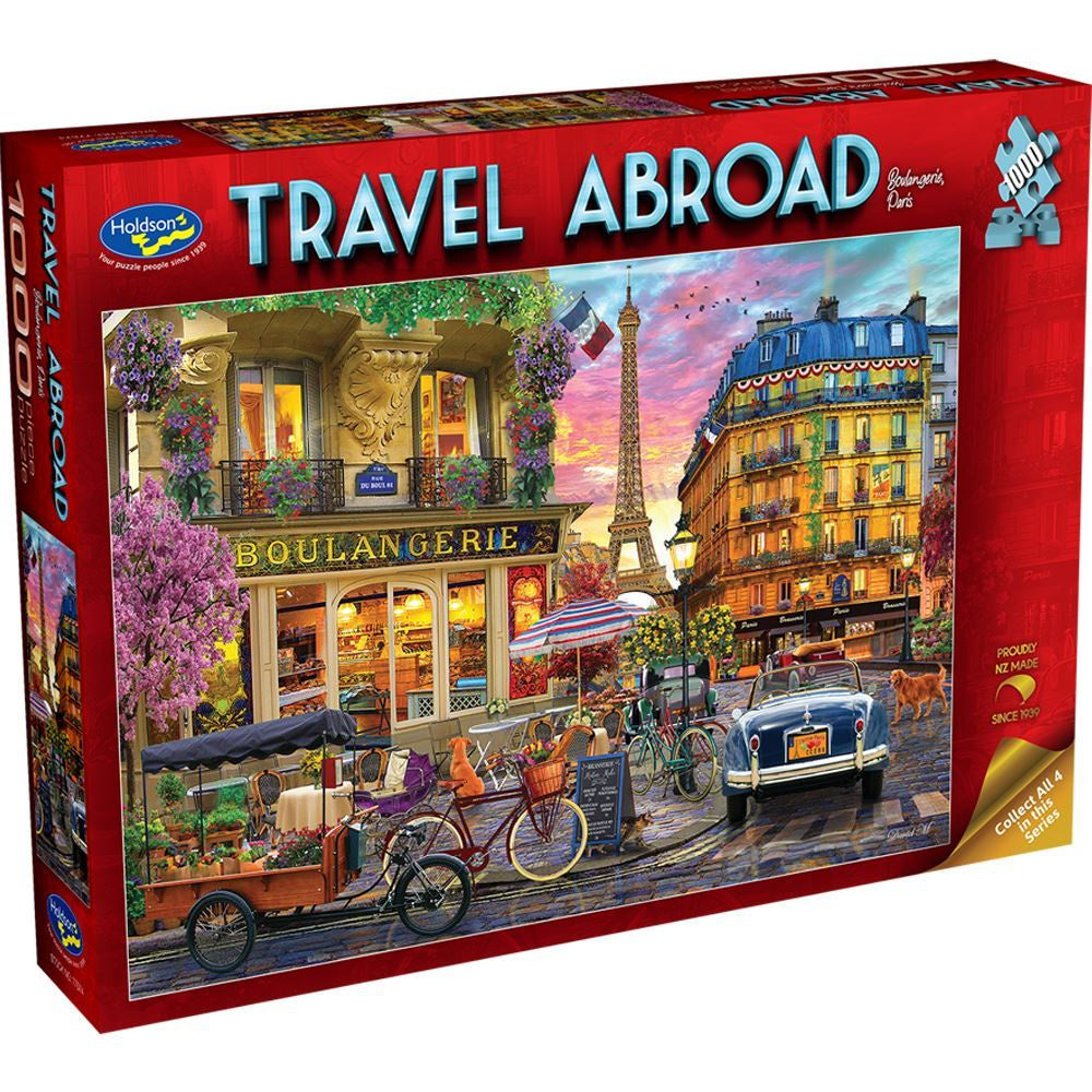 Travel Abroad 1000pc Puzzle