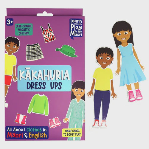 NZ Gift Maori Magnet Dress Up Doll