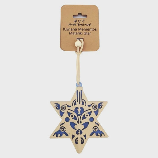 Nz Hanging Ornament  Colored