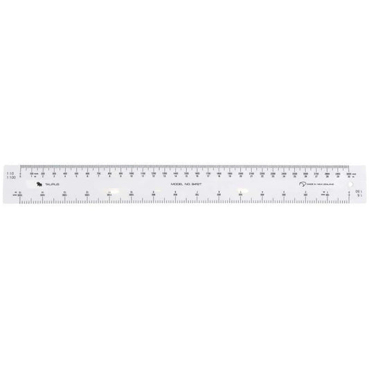 Taurus Scale Ruler White