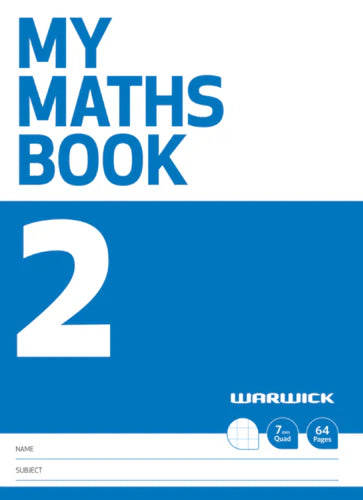 Warwick My Maths Book 2 Quad