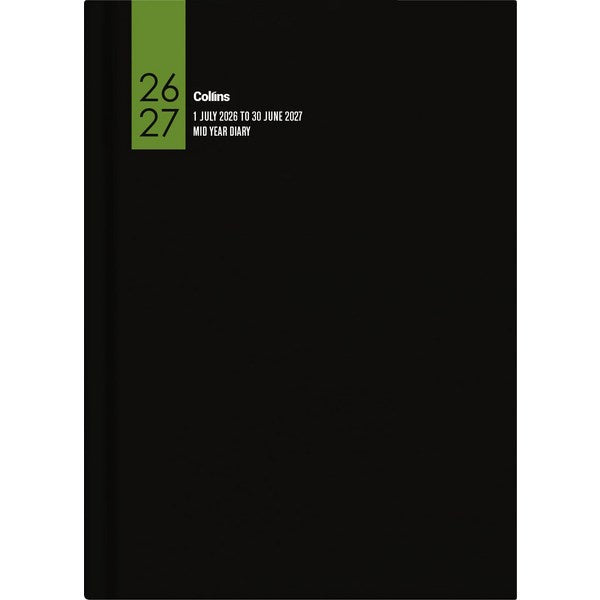 Collins Diary Mid Year A43A Week to View 26/27