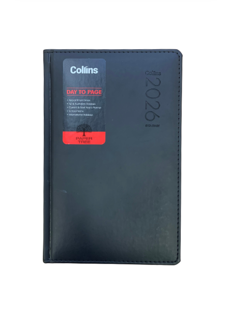 Collins 2026 Black 81A Diary Even Year