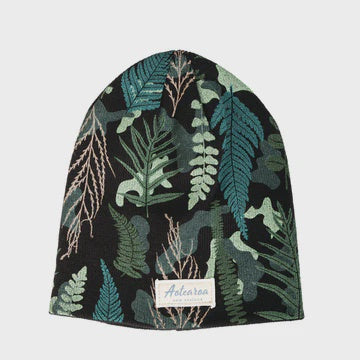 Beanie Ferns Camo Black