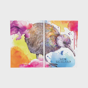 Notebook Watercolour Kiwi A5