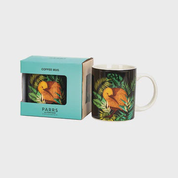 Coffee Mug Kiwi Tropics - Black