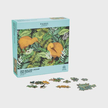 Jigsaw Puzzle Kiwi Tropics - Black 1000pc