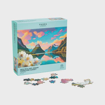 Jigsaw Puzzle Fiordland Sunset - 1000pc