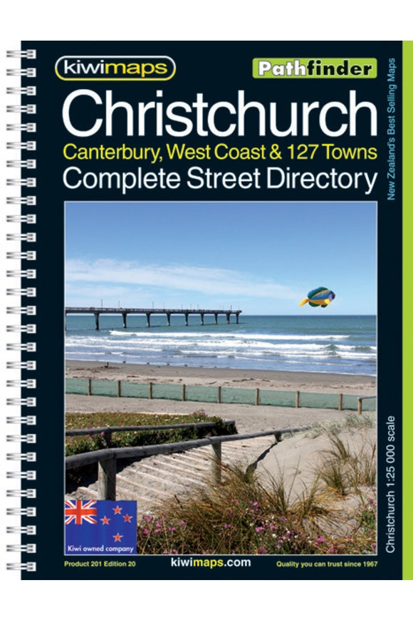 Christchurch and Canterbury Bookmap
