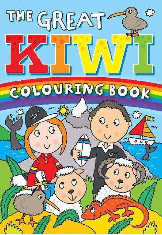 The Great Kiwi Colouring Book 56Pg